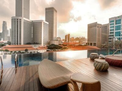 Naumi Boutique Hotel Singapore Rooftop Pool View