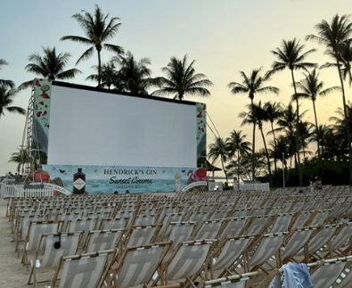 Hendric's Sunset Cinema på Sentosa